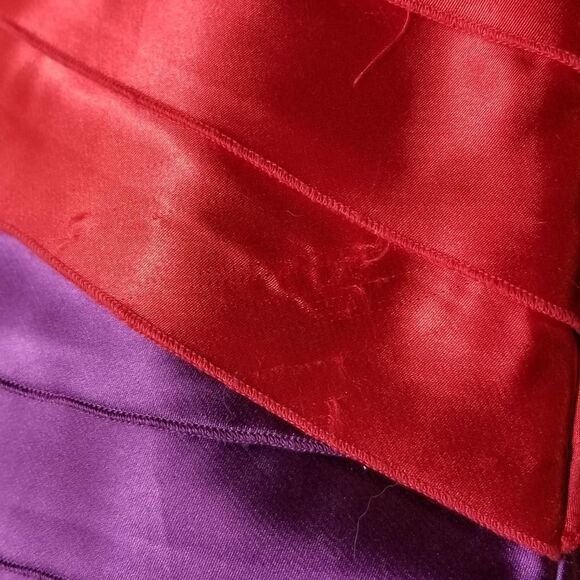 Max & Cleo Multicolor Ariel Colorblock Cocktail Dress - Picture 6 of 10